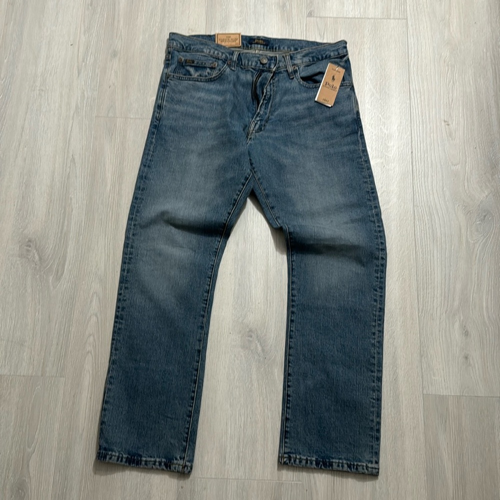 NWT Polo Ralph Lauren The Varick Slim Straight 32/30